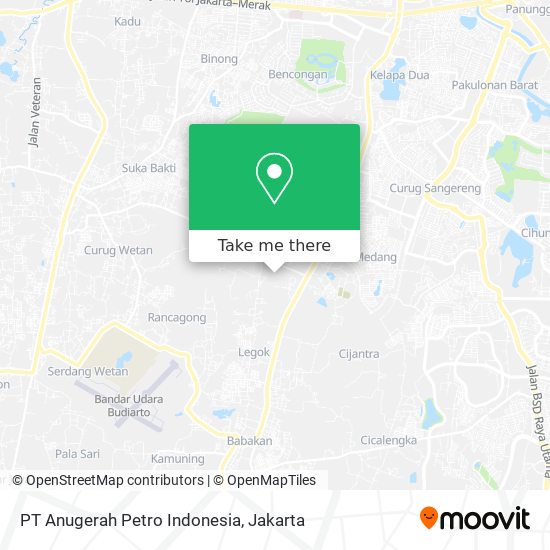 PT Anugerah Petro Indonesia map