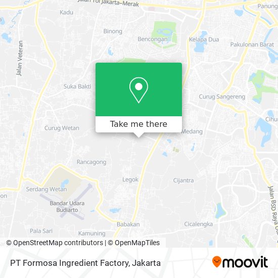 PT Formosa Ingredient Factory map