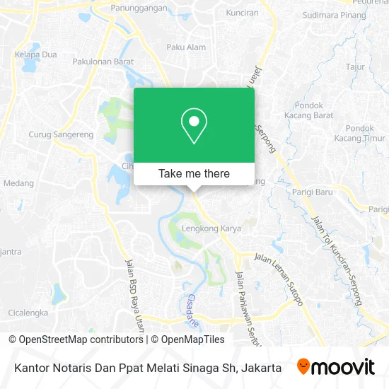 Kantor Notaris Dan Ppat Melati Sinaga Sh map