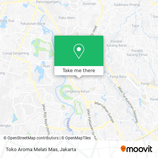 Toko Aroma Melati Mas map