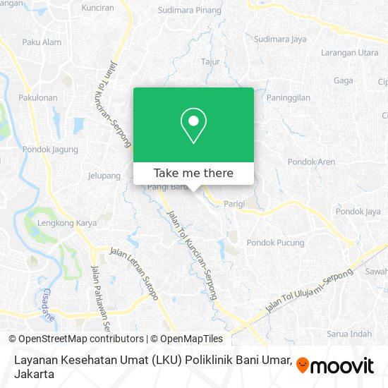 Layanan Kesehatan Umat (LKU) Poliklinik Bani Umar map
