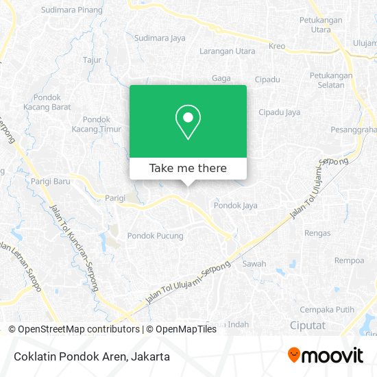 Coklatin Pondok Aren map