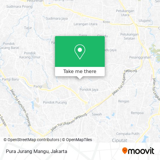 Pura Jurang Mangu map