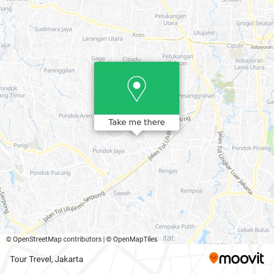 Tour Trevel map