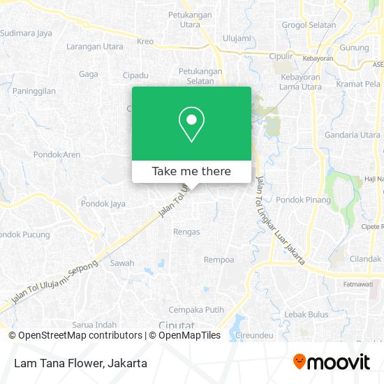 Lam Tana Flower map