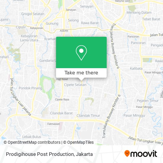 Prodigihouse Post Production map