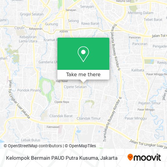 Kelompok Bermain PAUD Putra Kusuma map