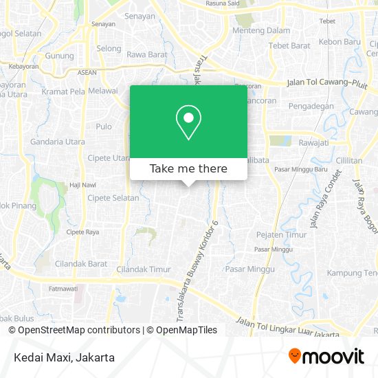 Kedai Maxi map