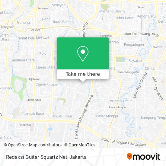 Redaksi Guitar Squartz Net map