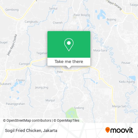 Sogil Fried Chicken map