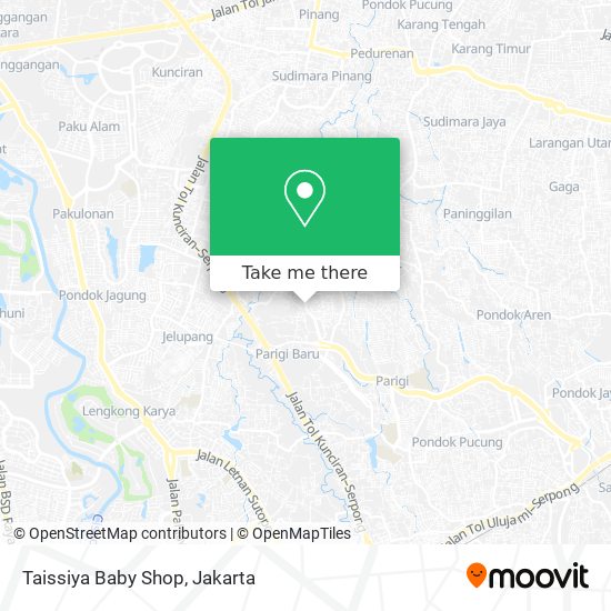 Taissiya Baby Shop map