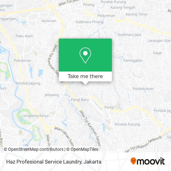 Haz Profesional Service Laundry map