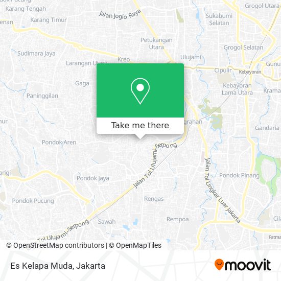 Es Kelapa Muda map