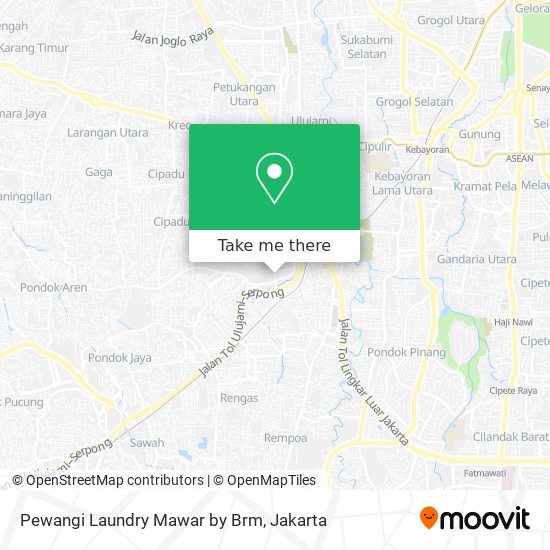 Pewangi Laundry Mawar by Brm map