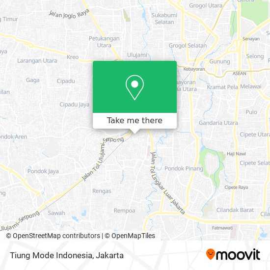 Tiung Mode Indonesia map