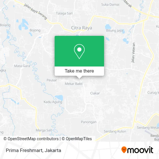 Prima Freshmart map