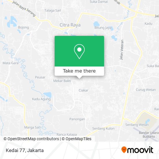 Kedai 77 map