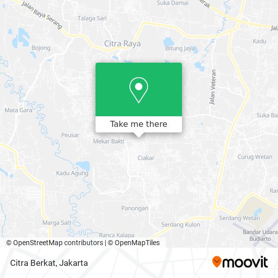 Citra Berkat map