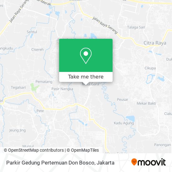 Parkir Gedung Pertemuan Don Bosco map