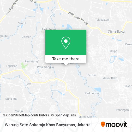 Warung Soto Sokaraja Khas Banyumas map