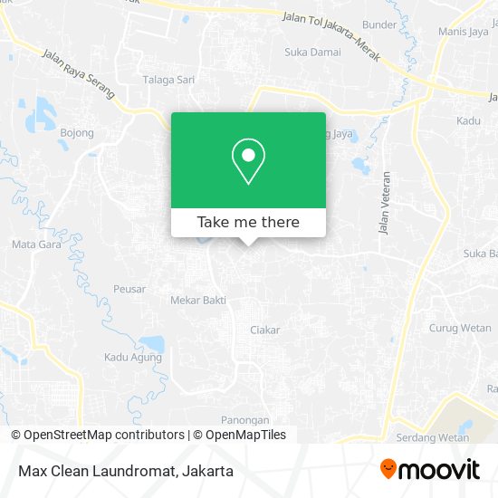 Max Clean Laundromat map