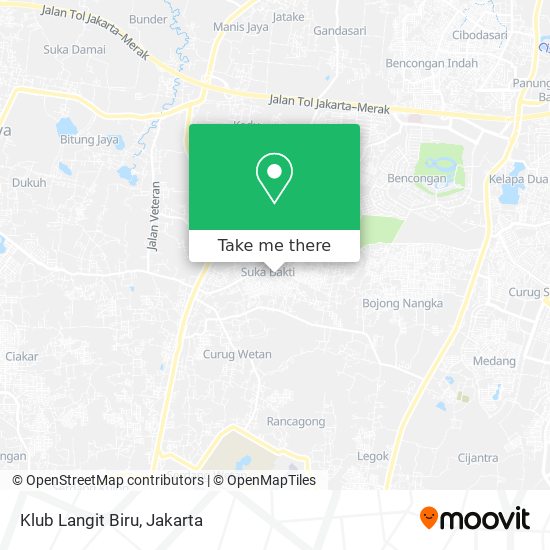 Klub Langit Biru map