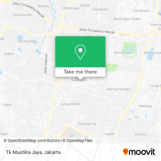 Tk Mustika Jaya map