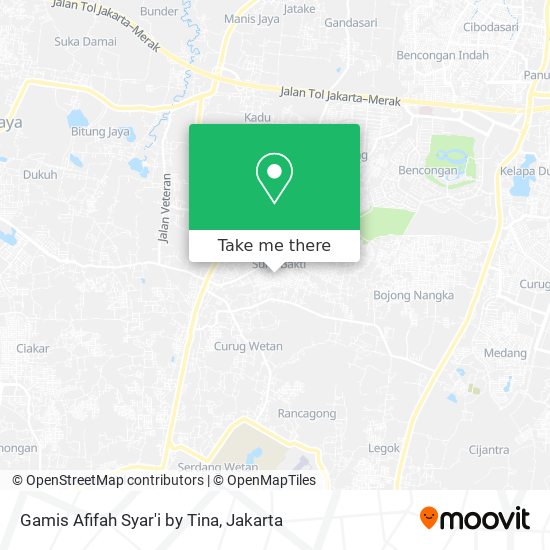 Gamis Afifah Syar'i by Tina map