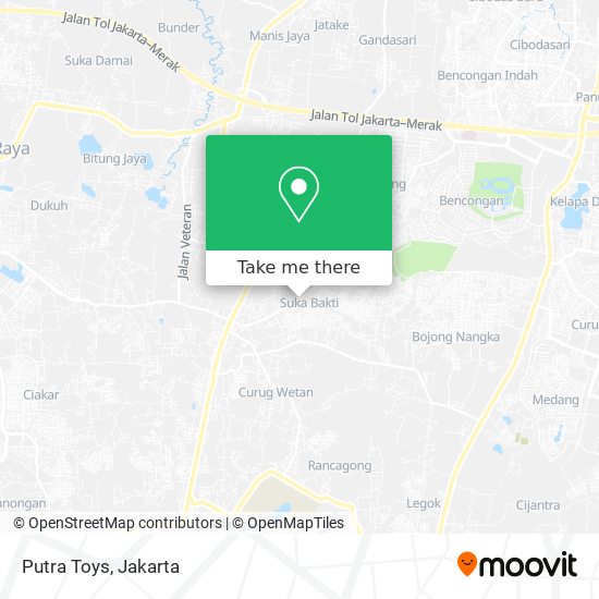 Putra Toys map