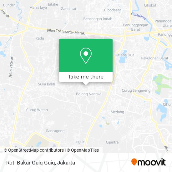 Roti Bakar Guiq Guiq map