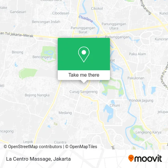 La Centro Massage map