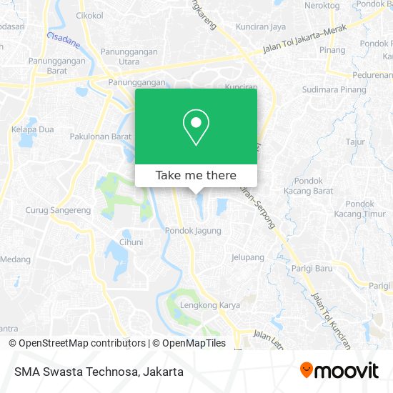 SMA Swasta Technosa map