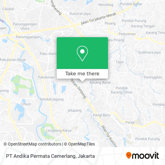 PT Andika Permata Cemerlang map
