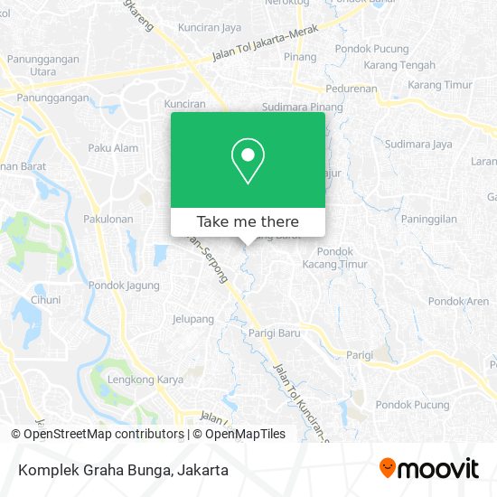 Komplek Graha Bunga map