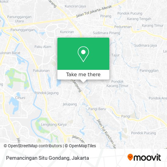 Pemancingan Situ Gondang map