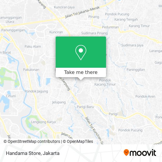 Handama Store map