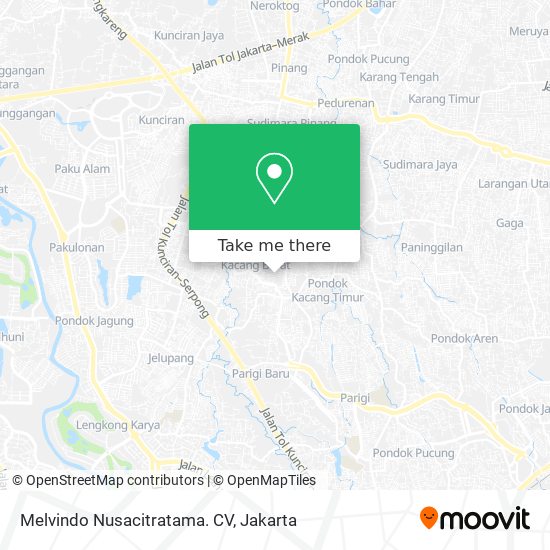 Melvindo Nusacitratama. CV map