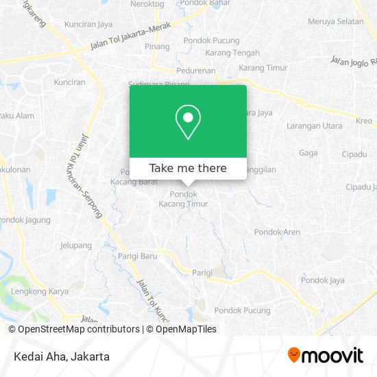 Kedai Aha map