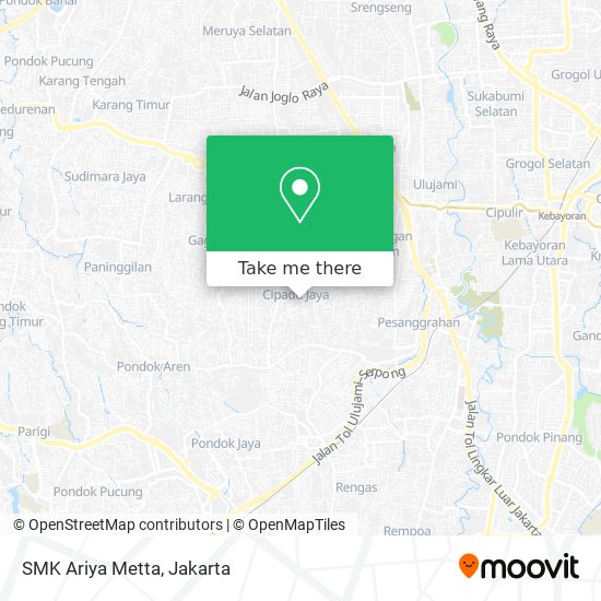 SMK Ariya Metta map