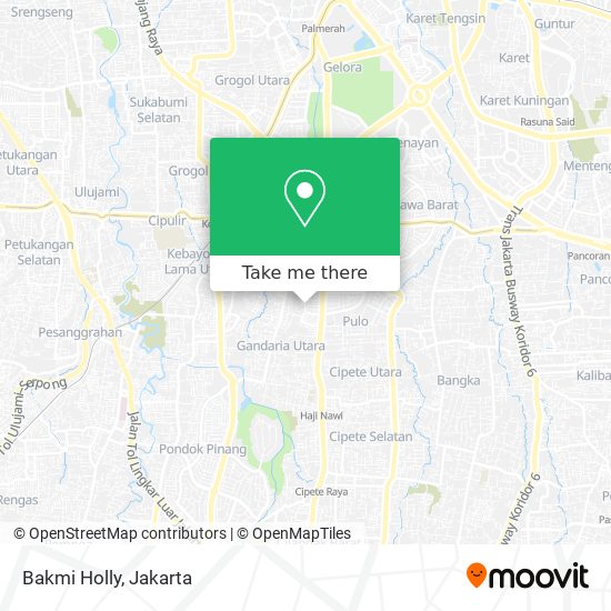 Bakmi Holly map