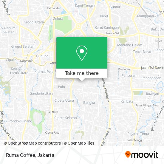 Ruma Coffee map