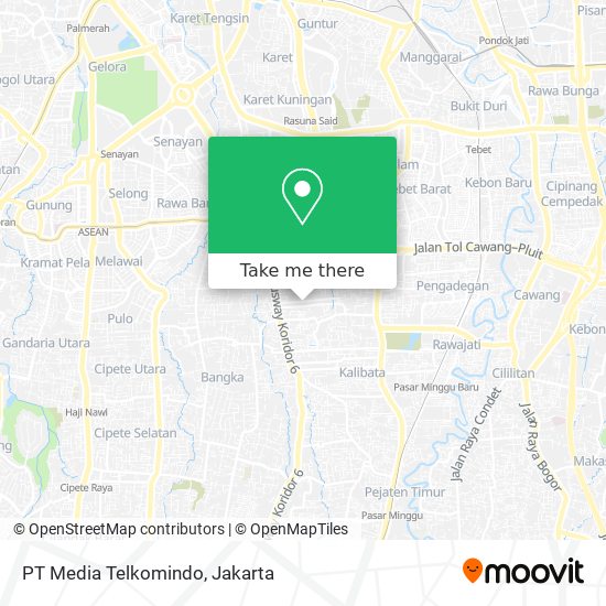 PT Media Telkomindo map