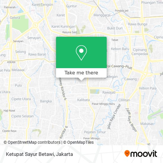 Ketupat Sayur Betawi map