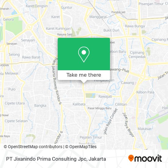 PT Jixanindo Prima Consulting Jpc map