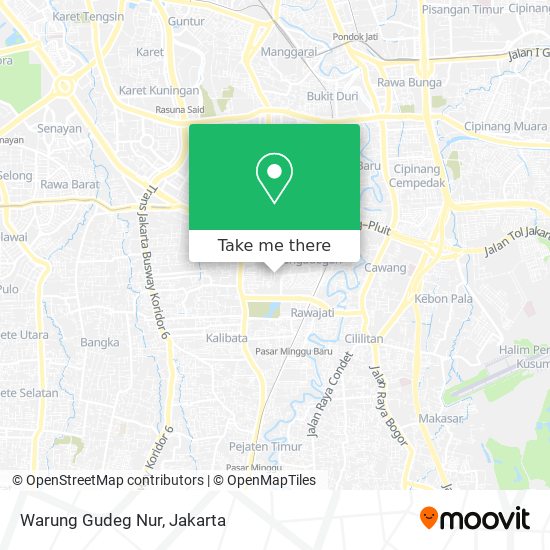 Warung Gudeg Nur map