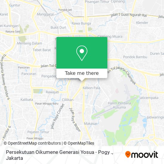 Persekutuan Oikumene Generasi Yosua - Pogy . map