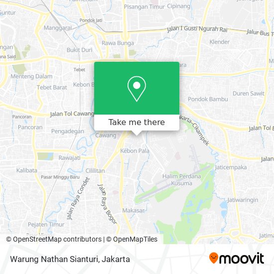 Warung Nathan Sianturi map