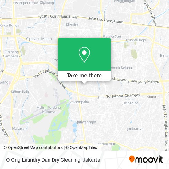 O Ong Laundry Dan Dry Cleaning map