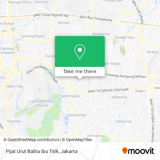 Pijat Urut Balita Ibu Titik map