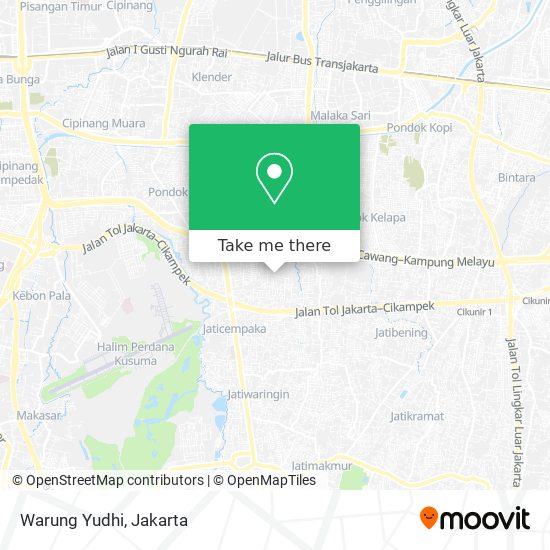 Warung Yudhi map